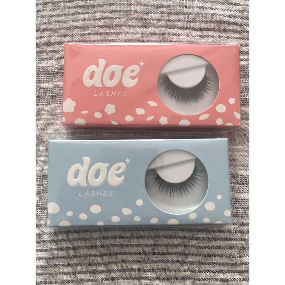 Set of 2 Doe Beauty Eyelashes False Lashes Really Really Lowkey
